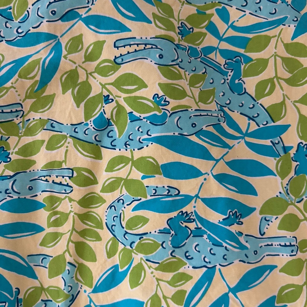 Lilly Pulitzer classic gator print skirt - Picture 3 of 6